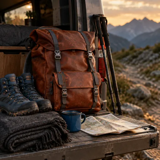 Choisir un sac à dos en cuir haut de gamme pour la randonnée et la vanlife