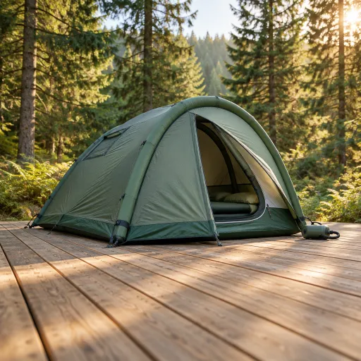 Tentes gonflables haut de gamme : le nouveau confort du camping nomade