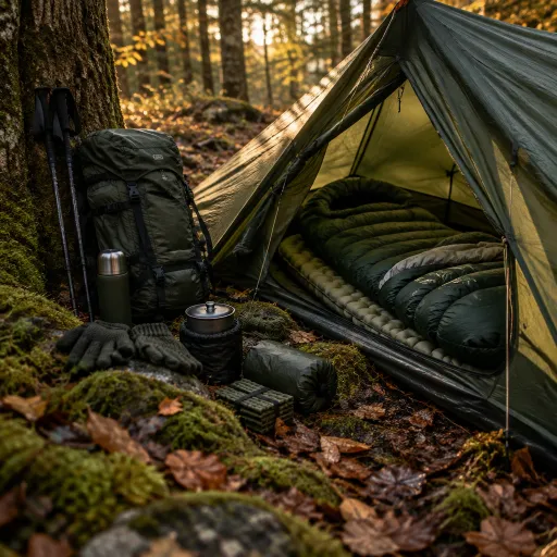 Bivouac d'automne : le setup pour dormir dehors quand les nuits passent sous 5°C