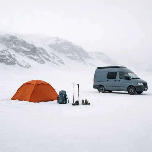 Équipement pour randonnée hivernale en montagne : le guide technique pour familles, trekkeurs et vanlifers
