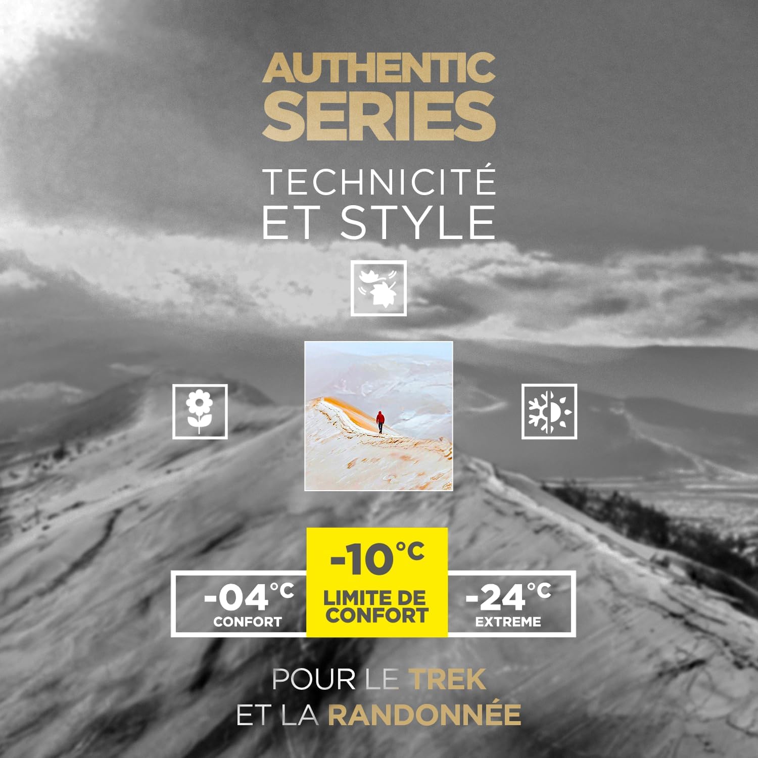 Outdoor ­­­Cocoon Sac de Couchage Couverture – T° Limit Confort -10°C – Confortable & Technique – Duvet de Canard – Adulte – 190 + 40 x 80 cm – 1,6 kg GAUCHE