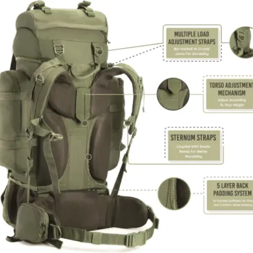 Test Tripole Colonel 95L : gros sac de trek pas cher avec vrai cadre interne