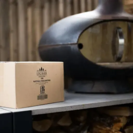 Test Log Barn Allume-feu Naturel (boîte de 200) : simple, propre et ça fait le job pour tout l’hiver