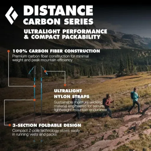 Test Black Diamond Distance Carbon Z 130 cm : des bâtons ultra légers qui misent tout sur la vitesse