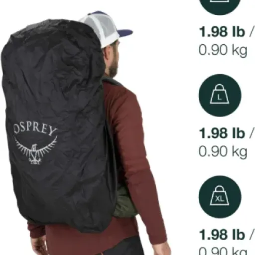 Test Osprey Ultralight Housse de Pluie M : la protection simple qui tient dans une poche