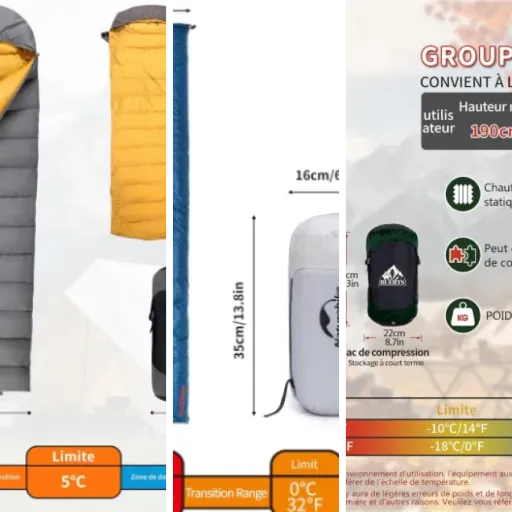 Les meilleurs sac de couchage duvet : notre top 13 (juin 2026)