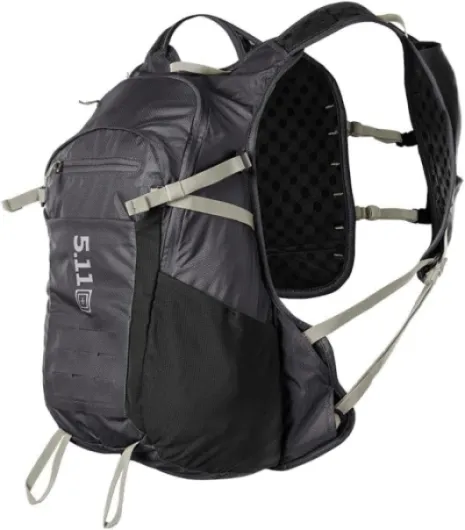 5.11 Sac à dos de randonnée tactique Cloudstryke ultraléger, 18 L, style 56844 Gris (Volcanic)
