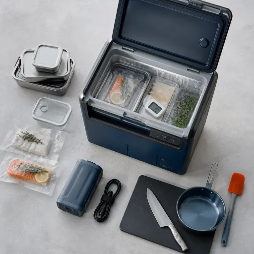 Glacière à compression : le froid maîtrisé pour une cuisine outdoor haut de gamme