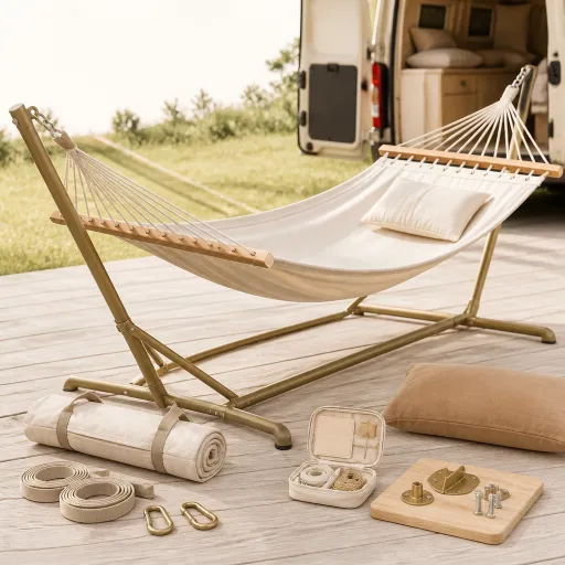 Choisir un hamac sur pied haut de gamme pour le camping, le jardin et la vanlife