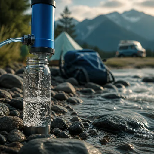 Bien choisir son filtre à eau en randonnée, trek, camping et vanlife