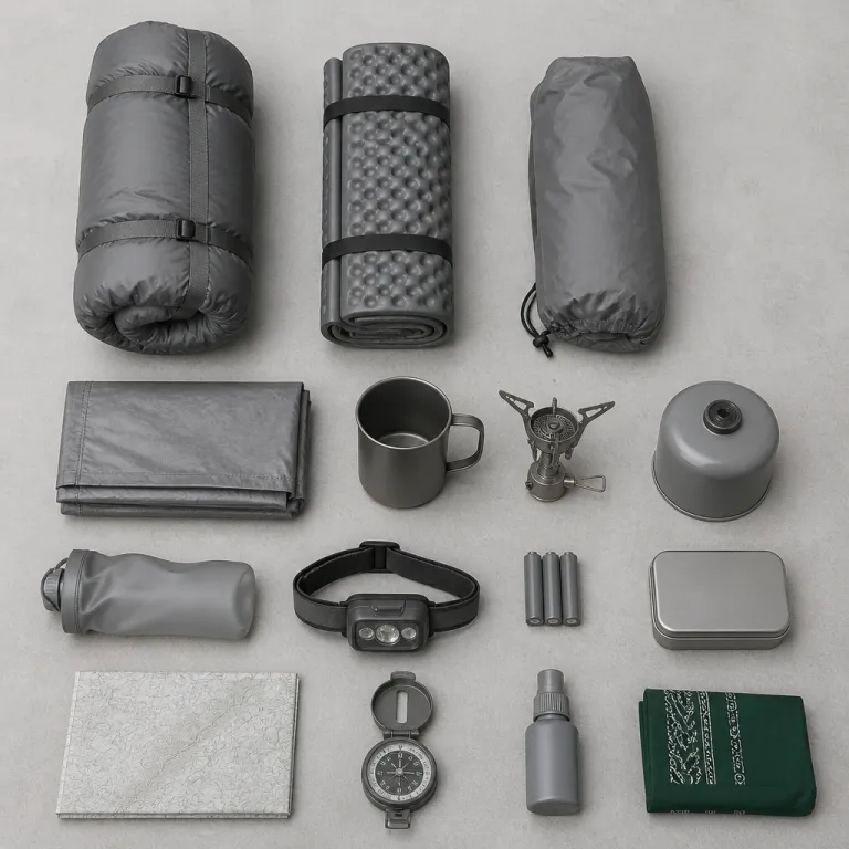 Bivouac sous les Perséides : le kit minimal pour dormir dehors en août