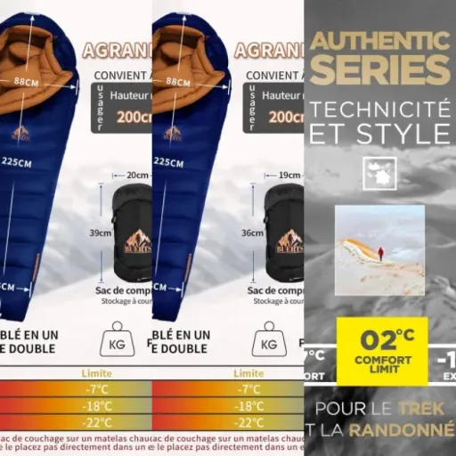 Top Sac de couchage ultraléger