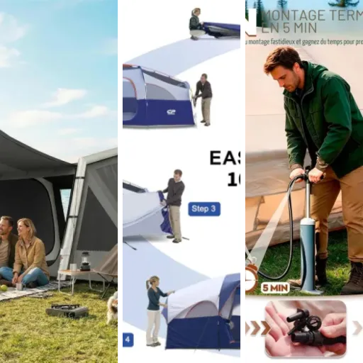 Top Tente gonflable camping